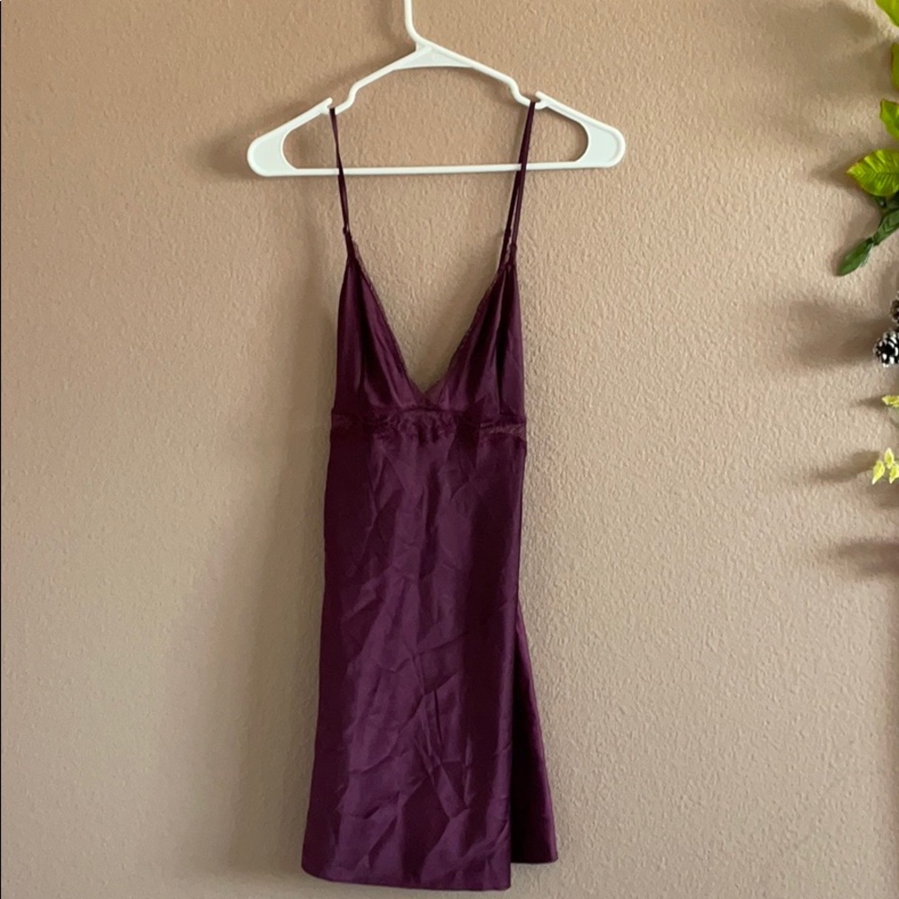 vintage satin slip dress